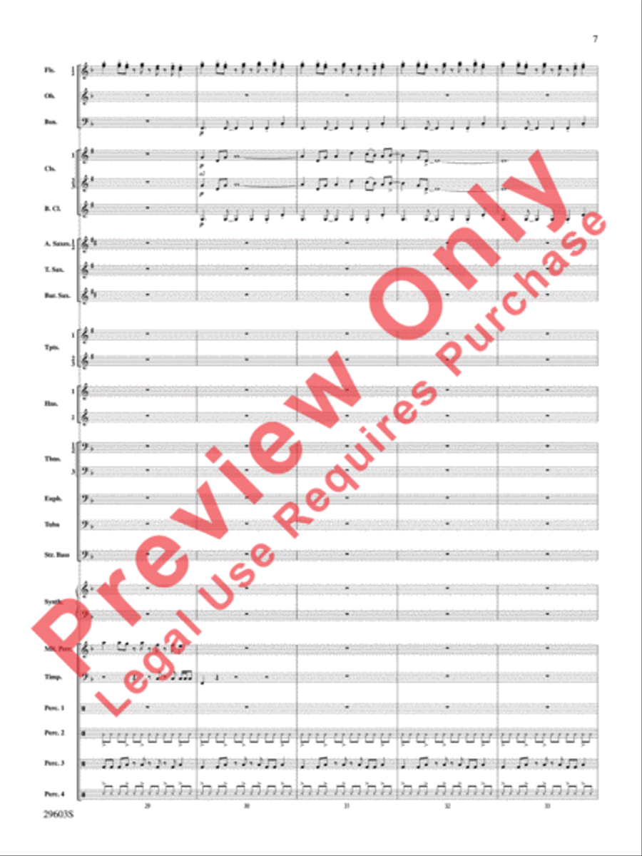 Dillon's Flight Concert Band scores gallery preview page 8