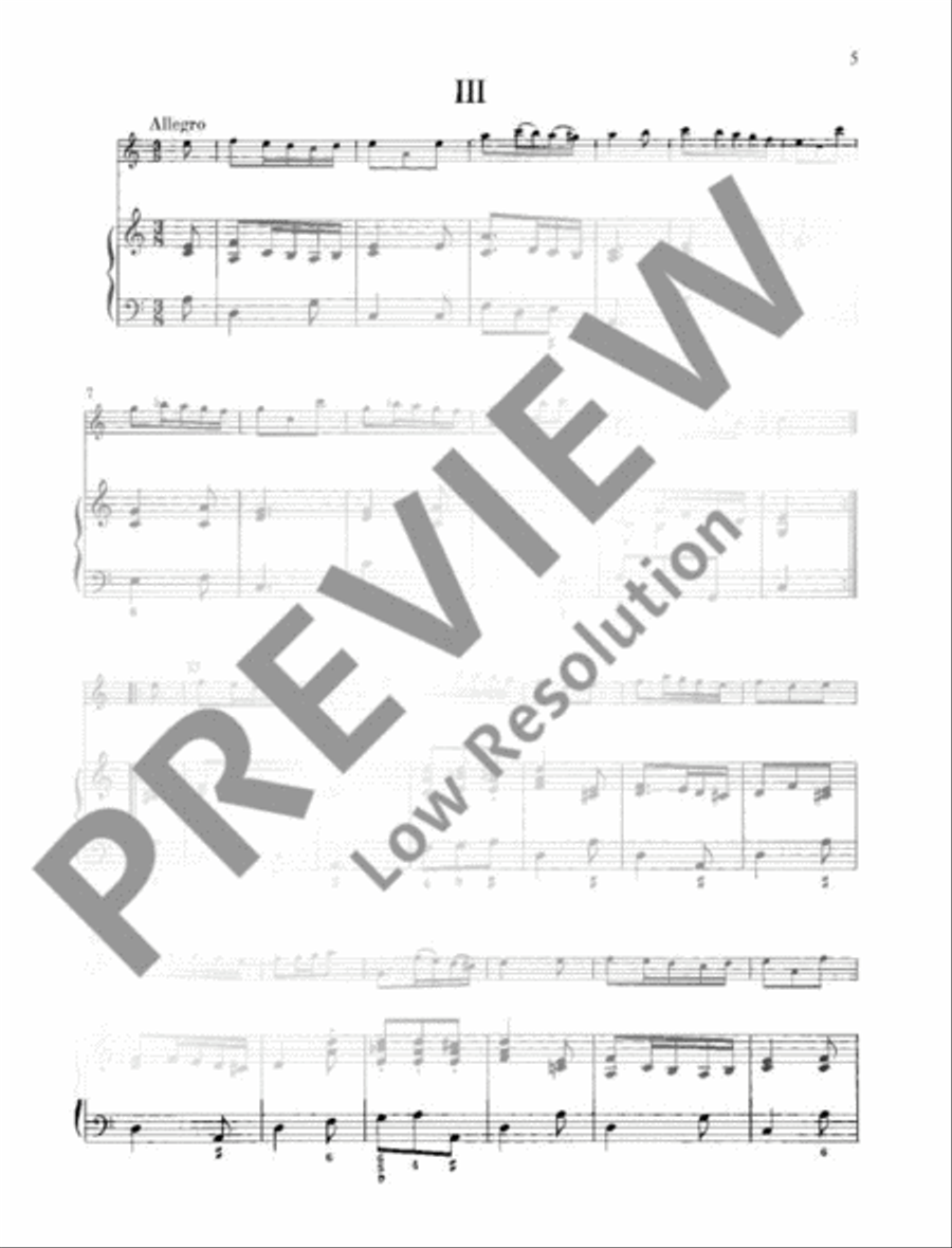 Sonata Alto Recorder scores gallery preview page 10