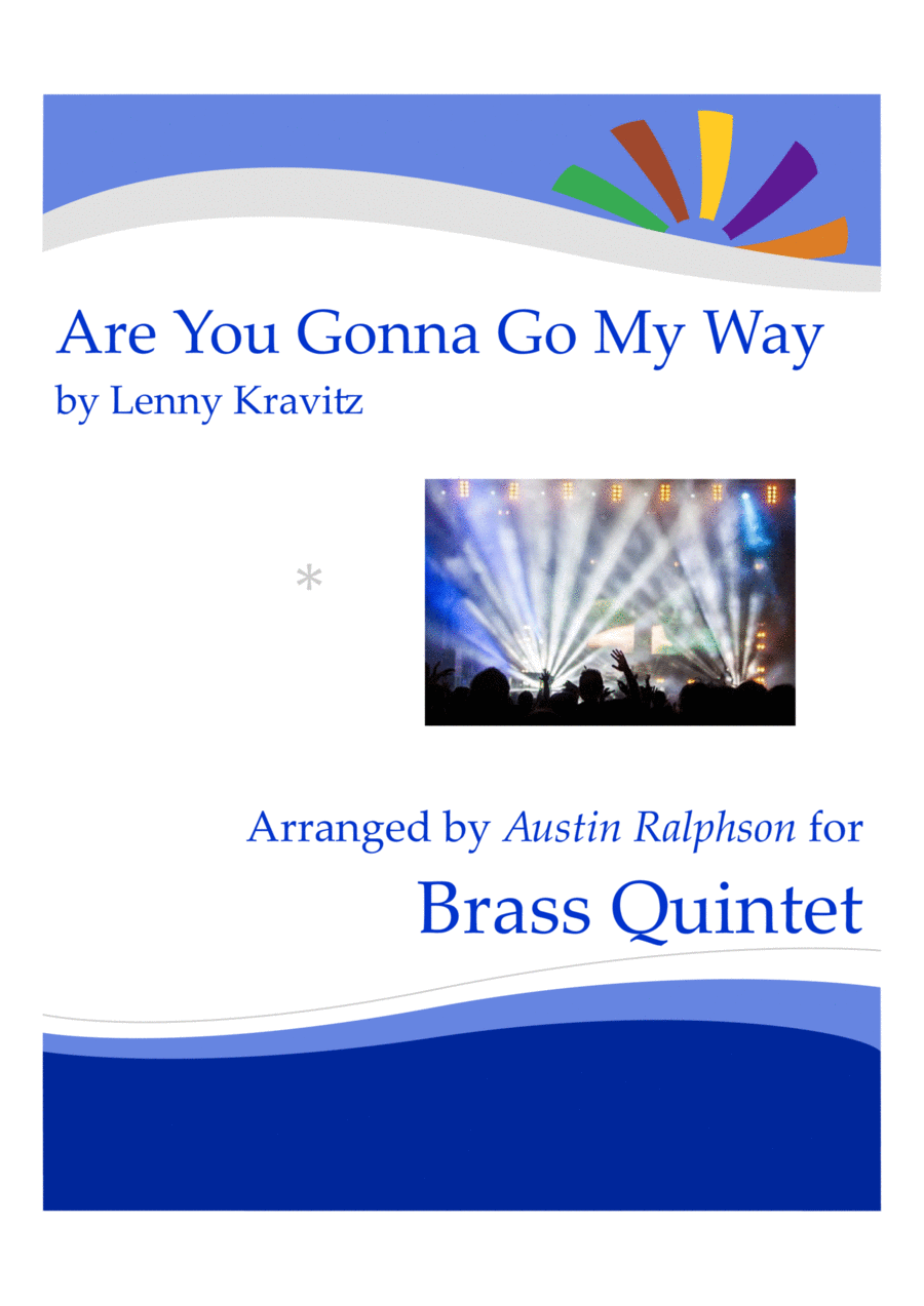 Are You Gonna Go My Way Are You Gonna Go My Way Horn scores gallery preview page 1