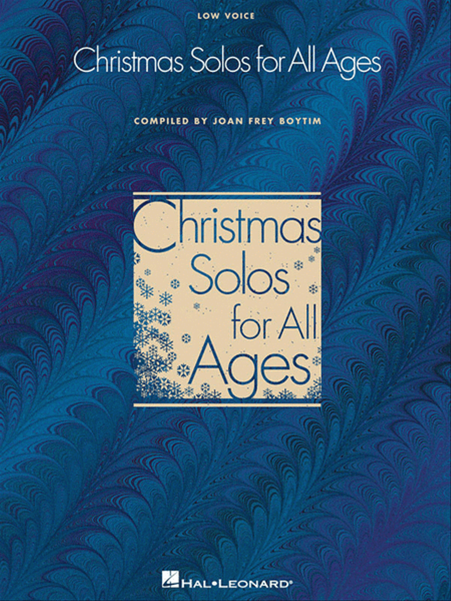 Christmas Solos for All Ages - Low Voice Low Voice scores gallery preview page 1