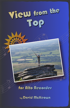 Book cover for View From The Top, for Alto Recorder Duet