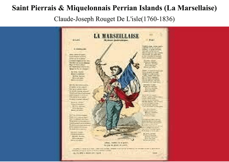 Saint-Pierrais Miquelonnais Pierrian National Anthem ''La Marsellaise'' for Brass Quintet Brass Quintet scores gallery preview page 1