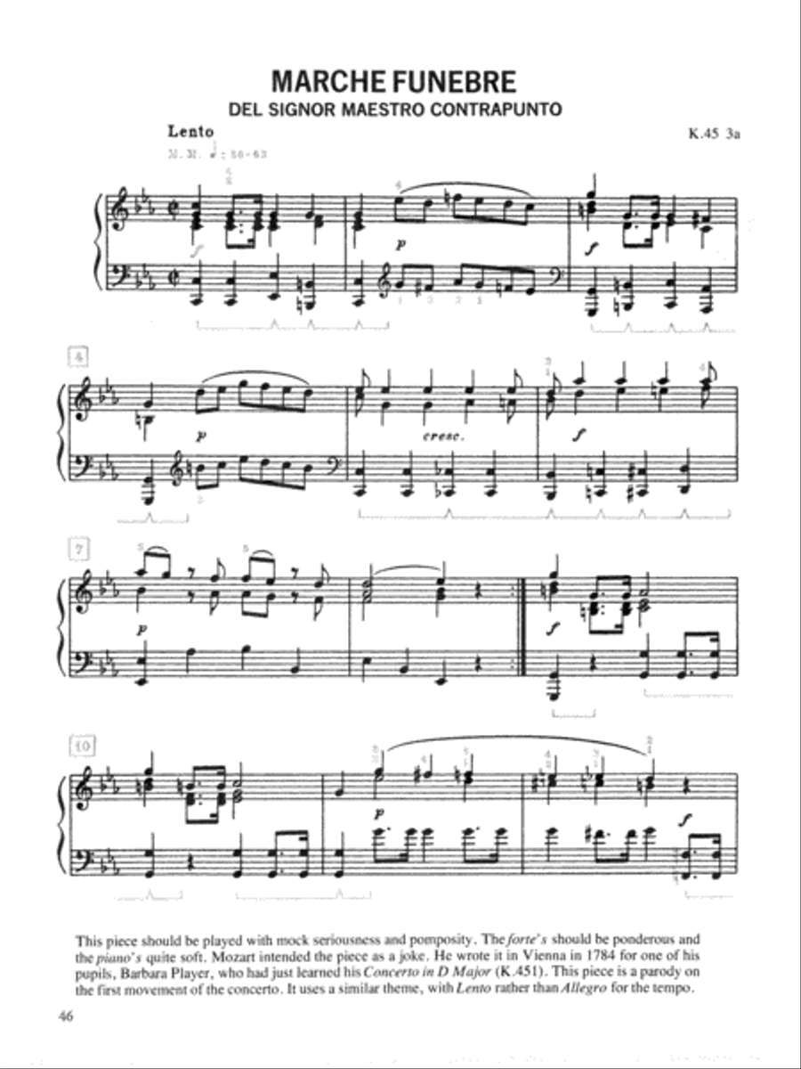 Mozart -- An Introduction to His Keyboard Works Piano Solo scores gallery preview page 5
