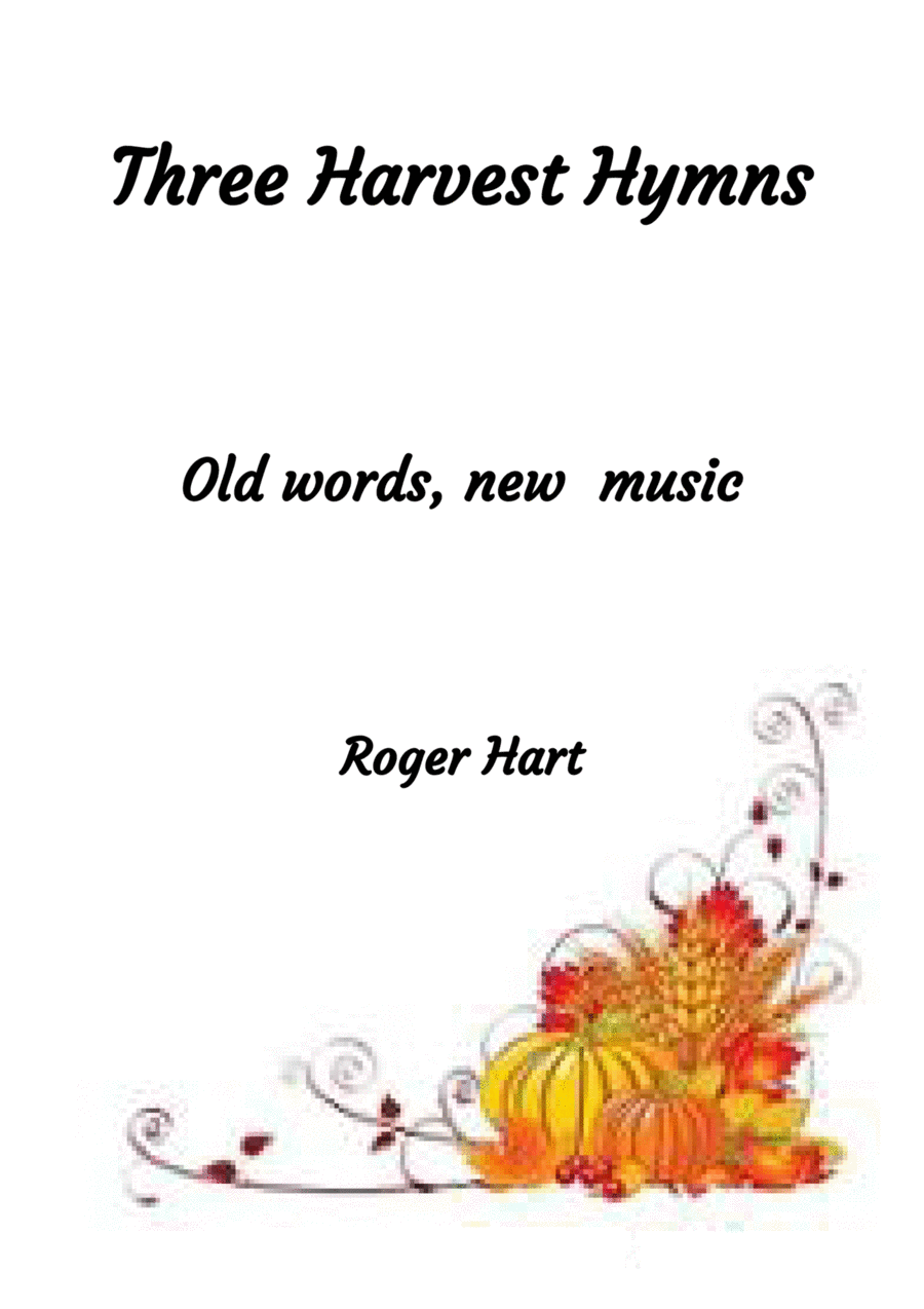 Three Harvest Hymns Voice scores gallery preview page 1