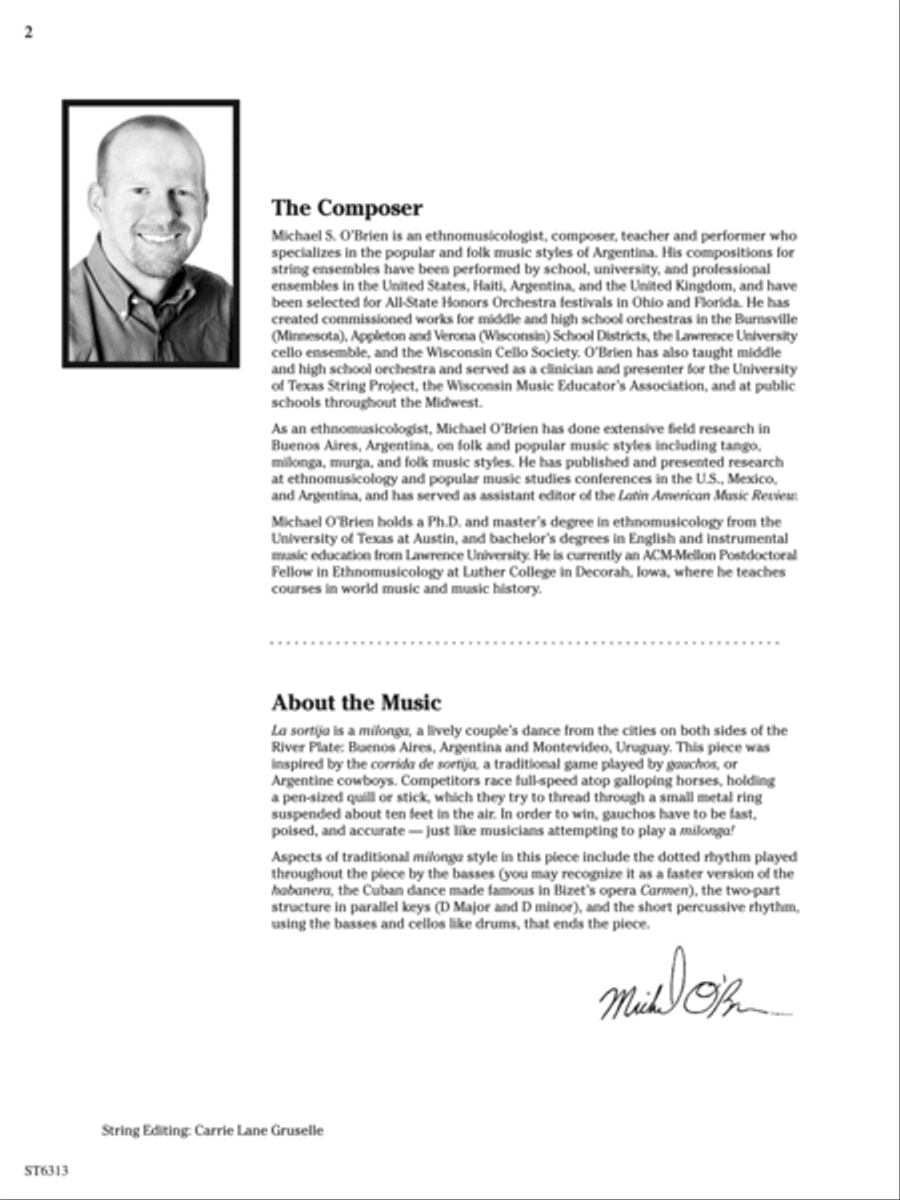 La sortija: Score String Orchestra scores gallery preview page 2