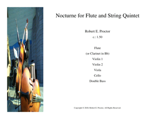 Nocturne for Flute and String Quintet