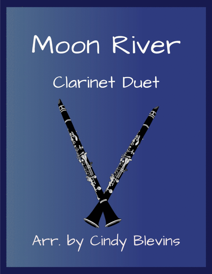 Moon River Moon River Clarinet Duet scores gallery preview page 1