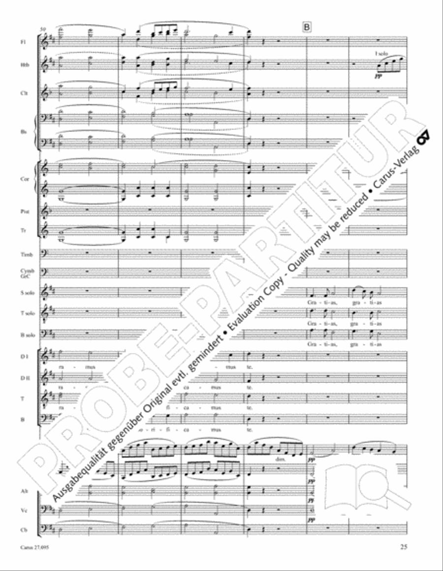 Messe solennelle de sainte Cecile STB scores gallery preview page 38