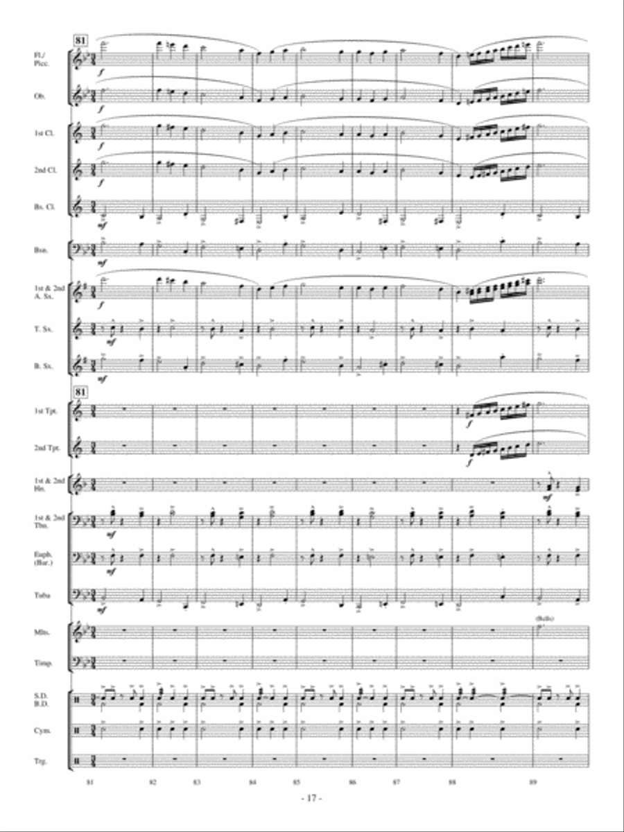 What Child Is This? Concert Band scores gallery preview page 16