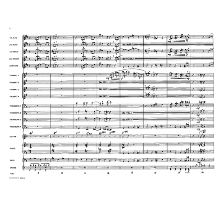 Duke It Out! Jazz Ensemble scores gallery preview page 3