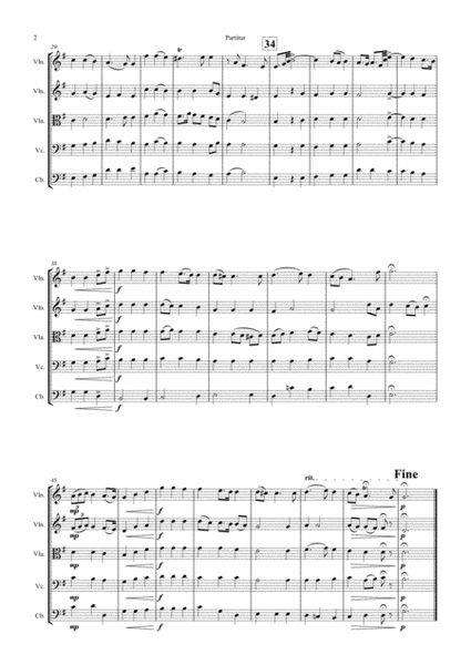 Xerxes Largo - Ombra mai fu - String Quintet image number null
