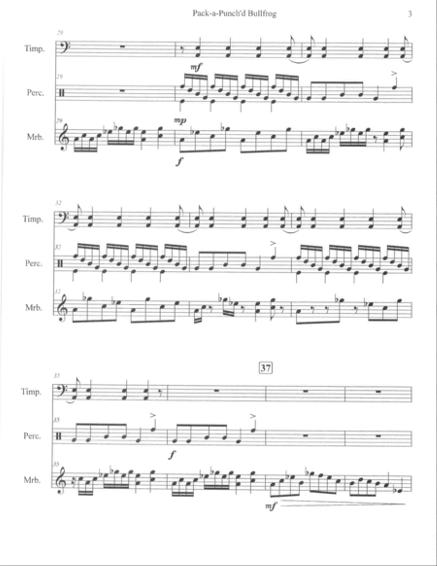 Pack-a-Punch'd Bullfrog Chamber Music scores gallery preview page 6