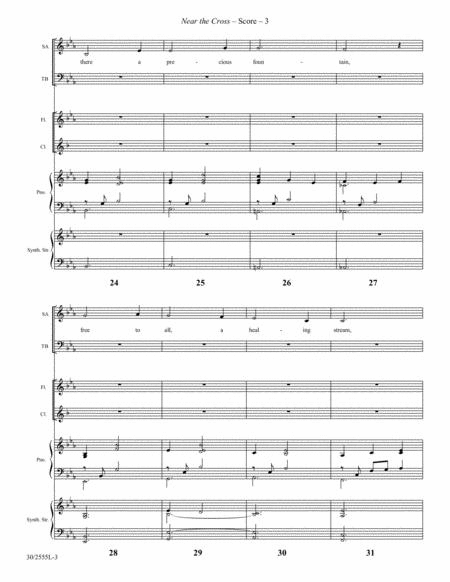 Near the Cross - Instrumental Score and Parts