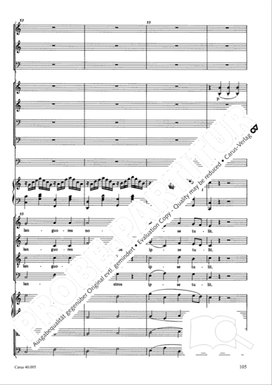 The Seven Words (Die Sieben Worte) 4-Part scores gallery preview page 120