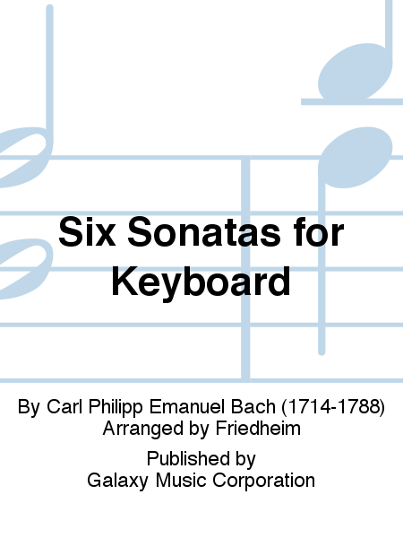 Six Sonatas for Keyboard