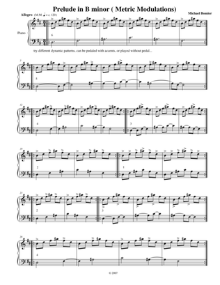 Prelude No. 24 in B minor from 24 Preludes
