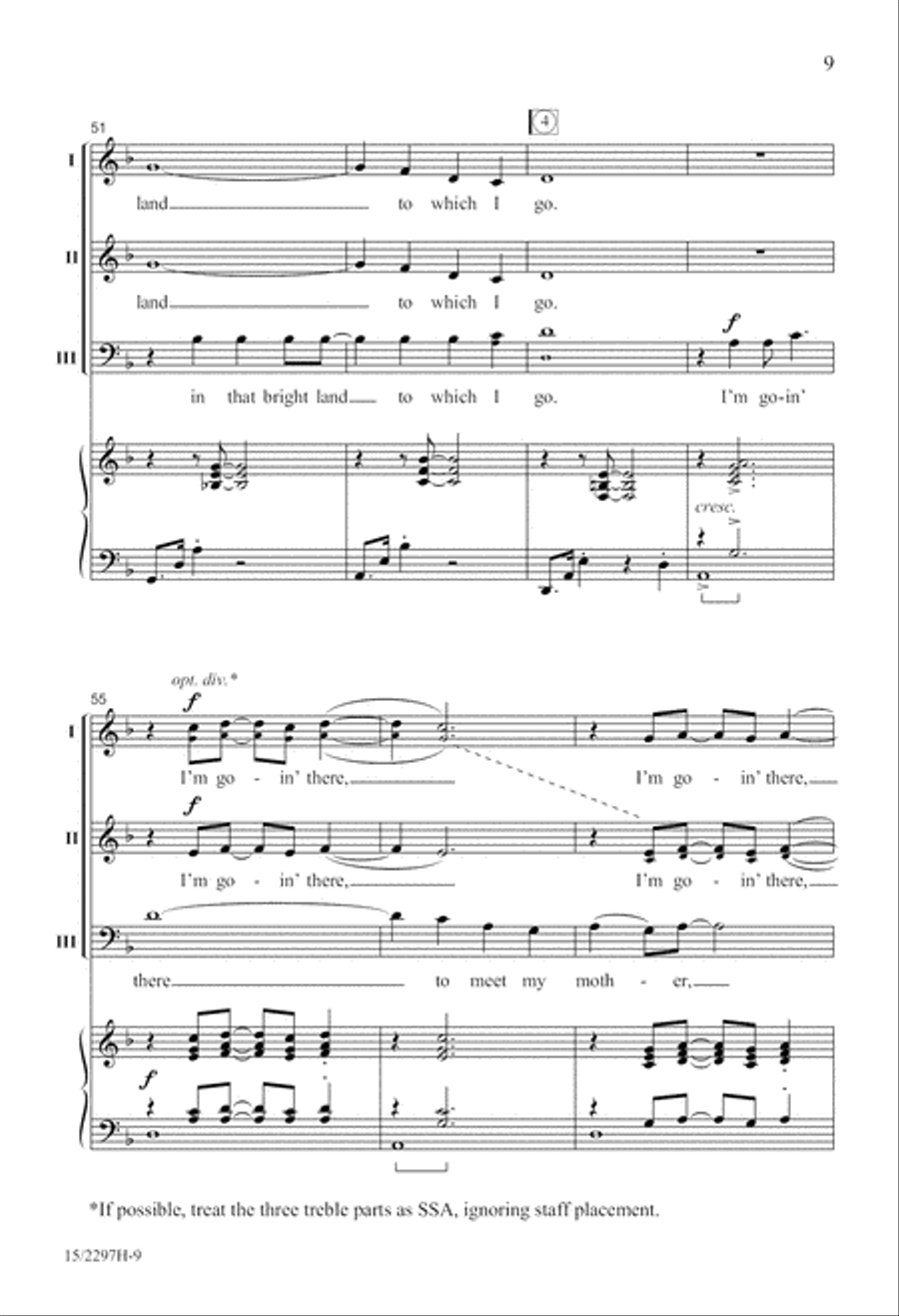 Wayfarin' Stranger Wayfarin' Stranger 3-Part scores gallery preview page 10