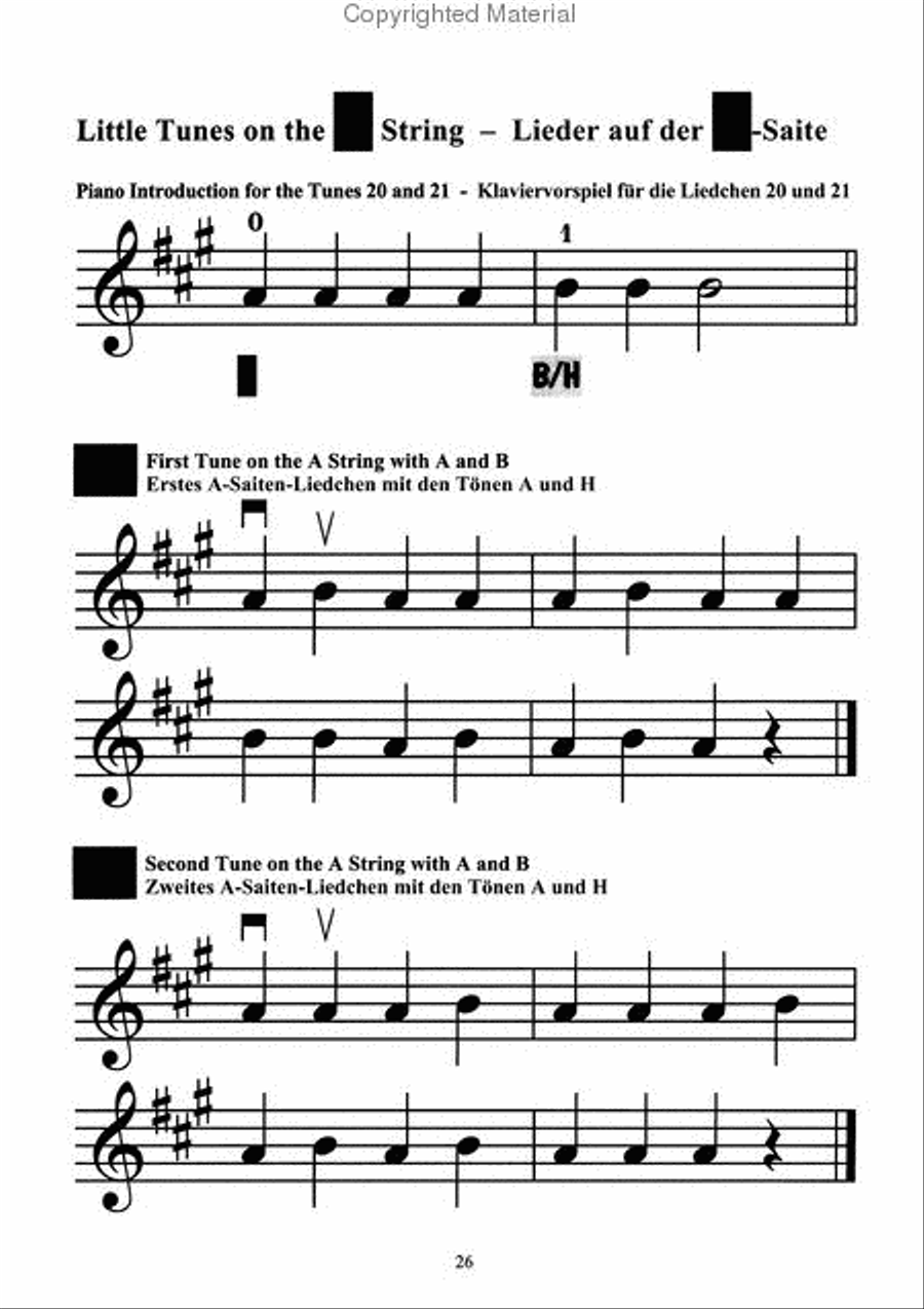 My First Note-Reading Book Violin Solo scores gallery preview page 4