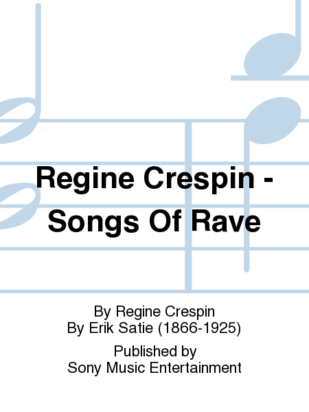 Regine Crespin - Songs Of Rave