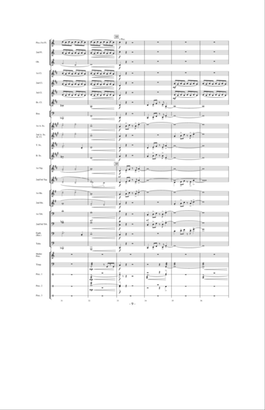 Of Honor and Valor Eternal Concert Band scores gallery preview page 8