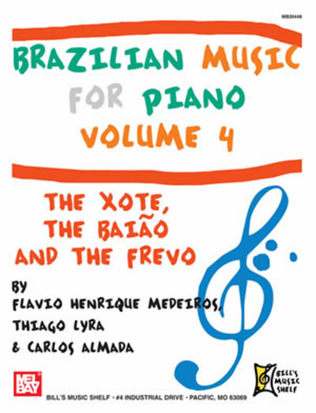 Book cover for Brazilian Music for Piano, Volume 4