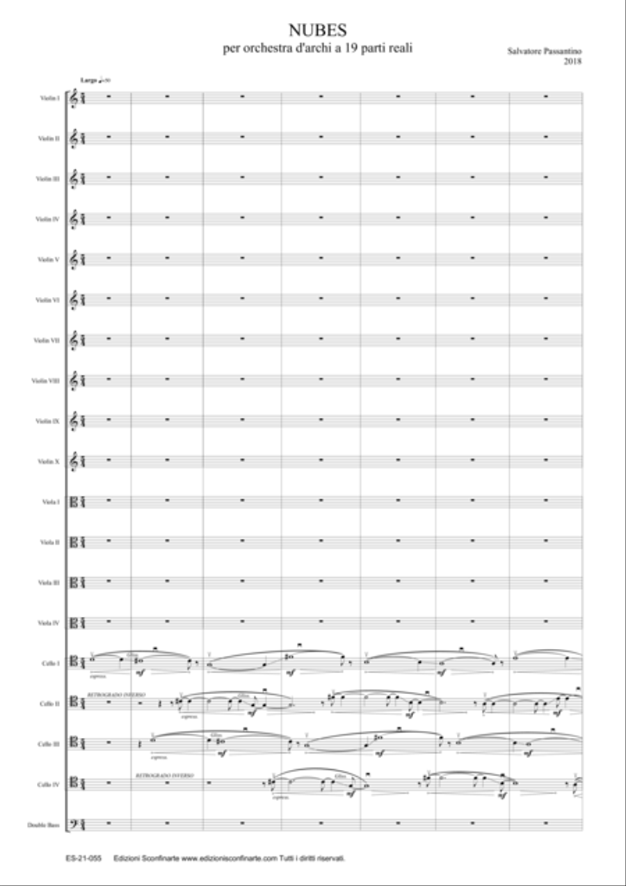 Salvatore Passantino: NUBES (ES-21-055)