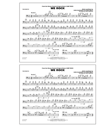 We Rock (from Disney's "Camp Rock") - Trombone