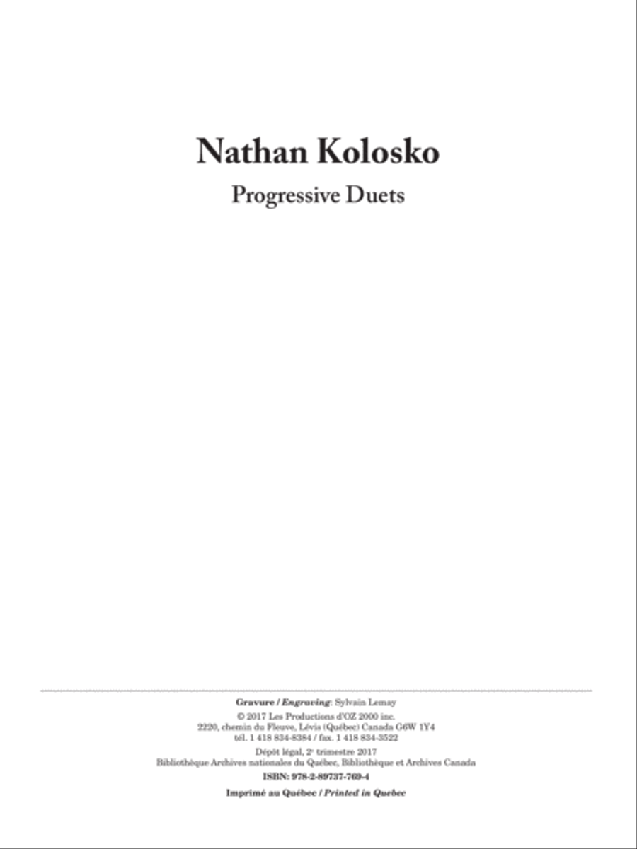 Progressive Duets Progressive Duets Classical Guitar scores gallery preview page 1