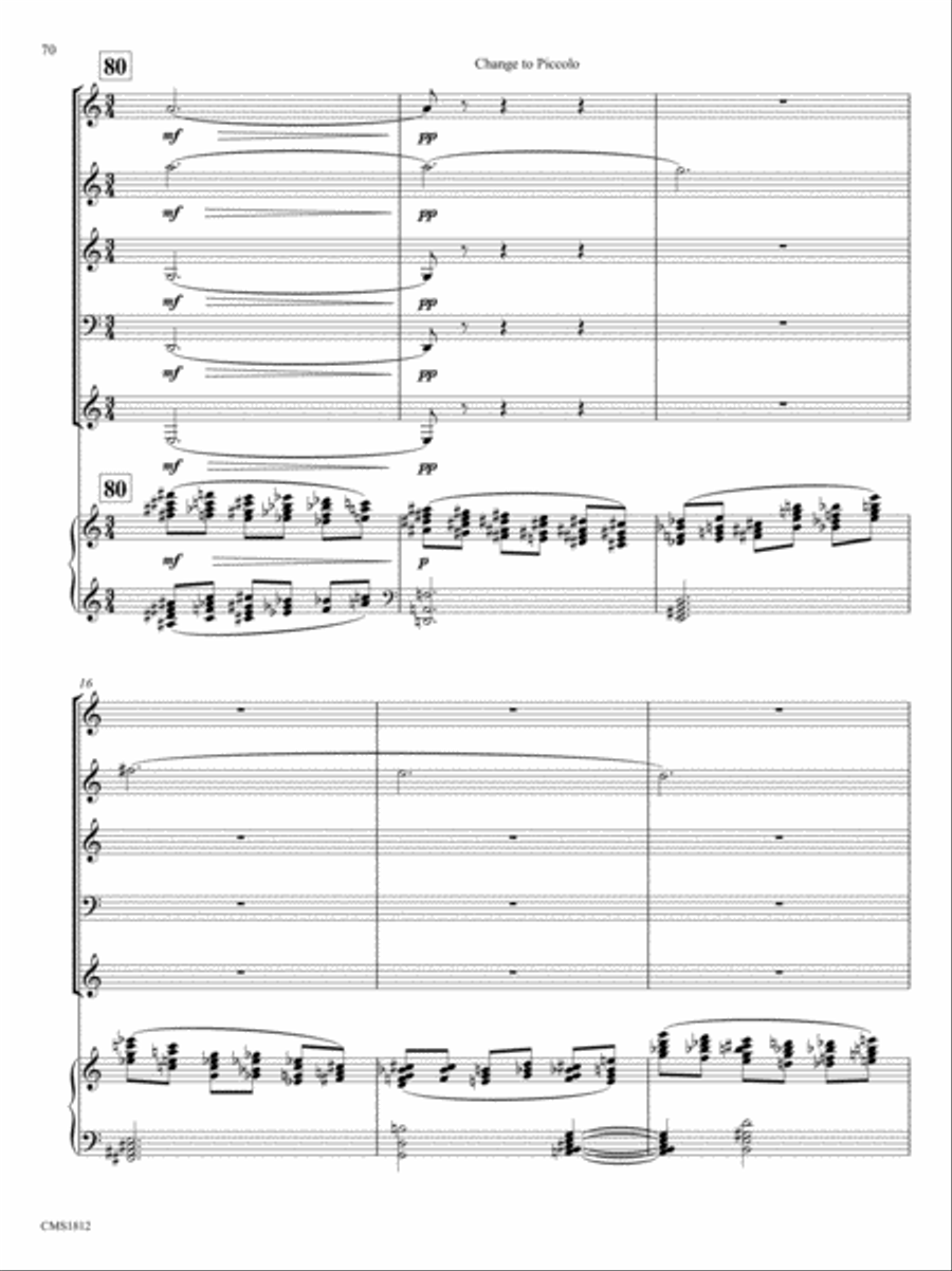 The Rite of Spring Woodwind Quintet scores gallery preview page 9