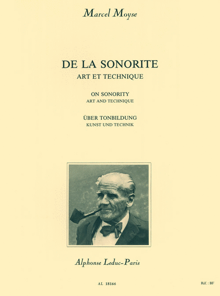 De La Sonorite: Art et Technique