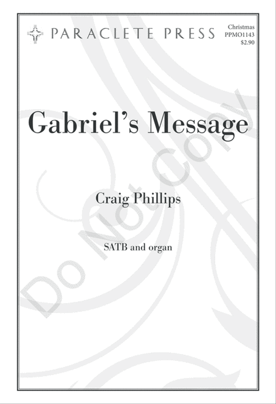 Gabriel's Message 4-Part scores gallery preview page 2