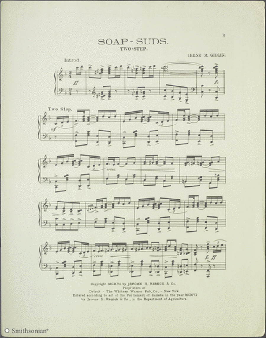 Soap Suds Soap Suds Piano Solo scores gallery preview page 3
