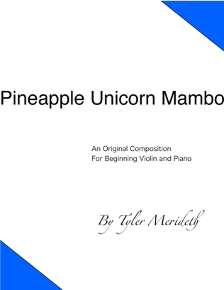 Pineapple Unicorn Mambo (Violin Solo and Piano)