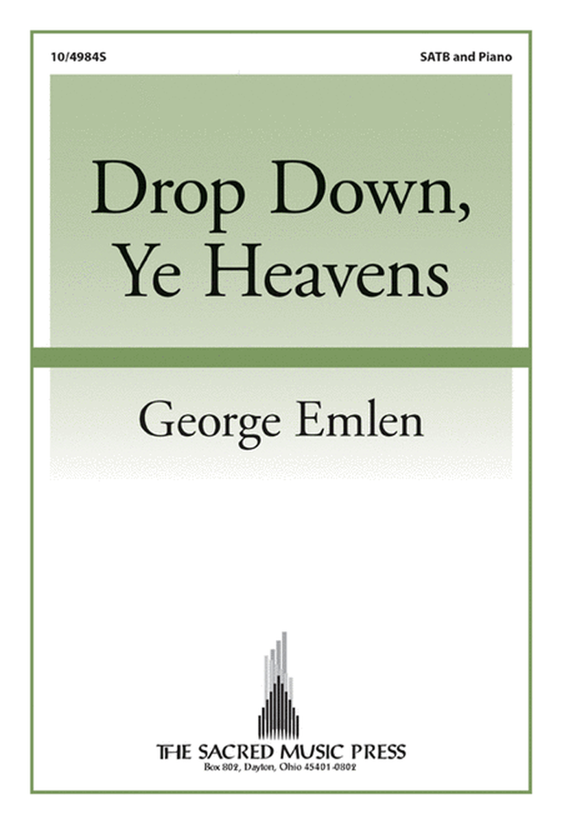 Drop Down, Ye Heavens image number null