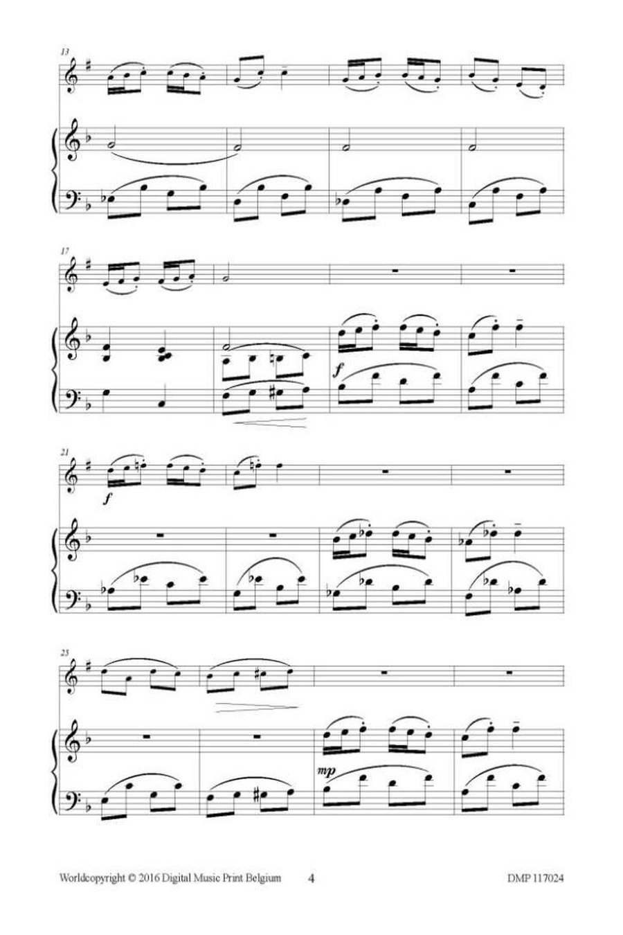 Gavottina Clarinet Solo scores gallery preview page 2