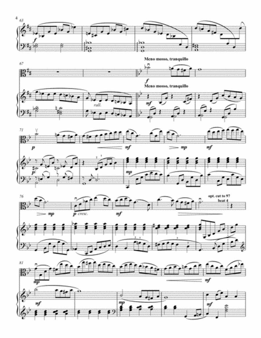 Concerto in D for Viola and String Orchestra, Op. 2 (viola-piano score)