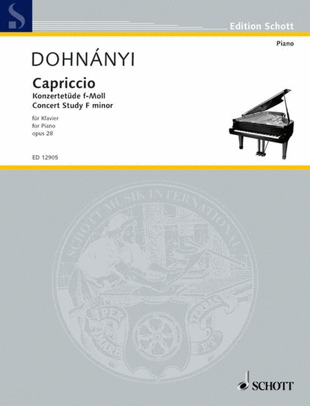 Dohnanyi Capriccio Op28 S.pft