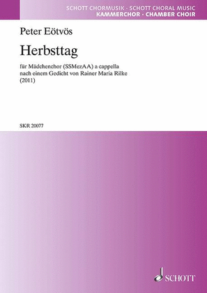 Book cover for Herbsttag