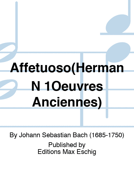 Affetuoso(Herman N 1Oeuvres Anciennes)