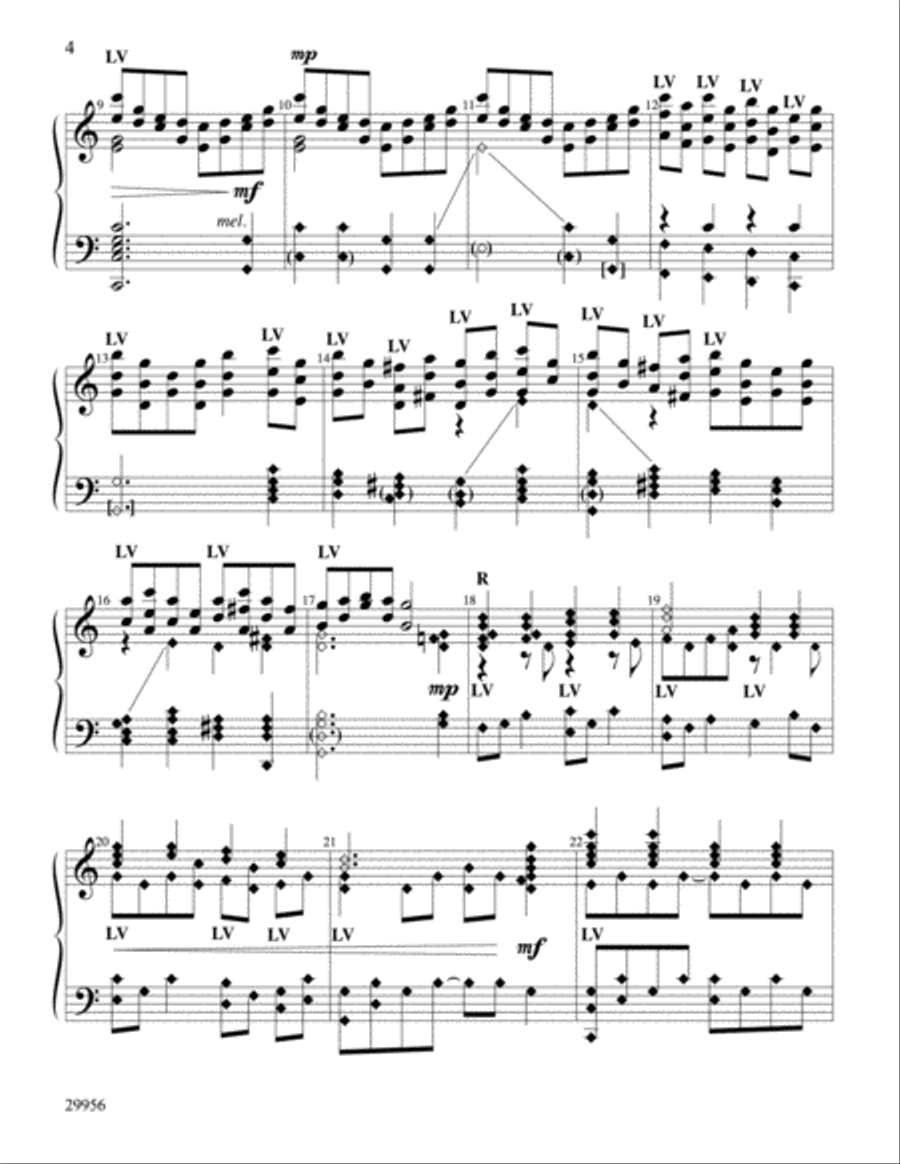 We Plow the Fields and Scatter Handbell Choir scores gallery preview page 3