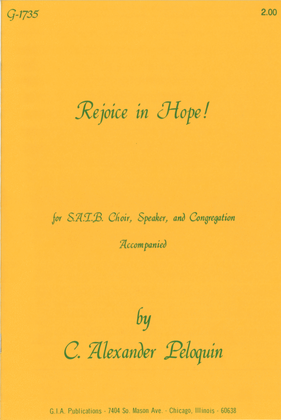 Rejoice in Hope - Instrument edition