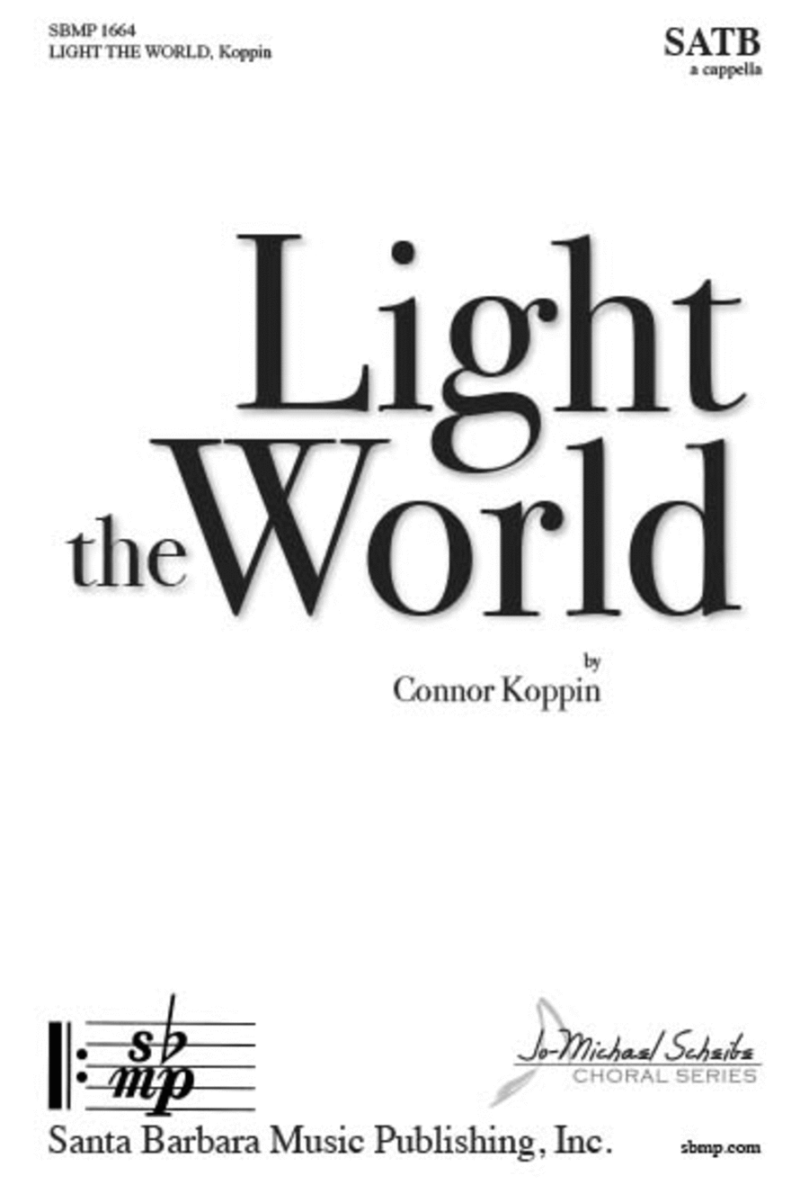 Light the World 4-Part scores gallery preview page 1