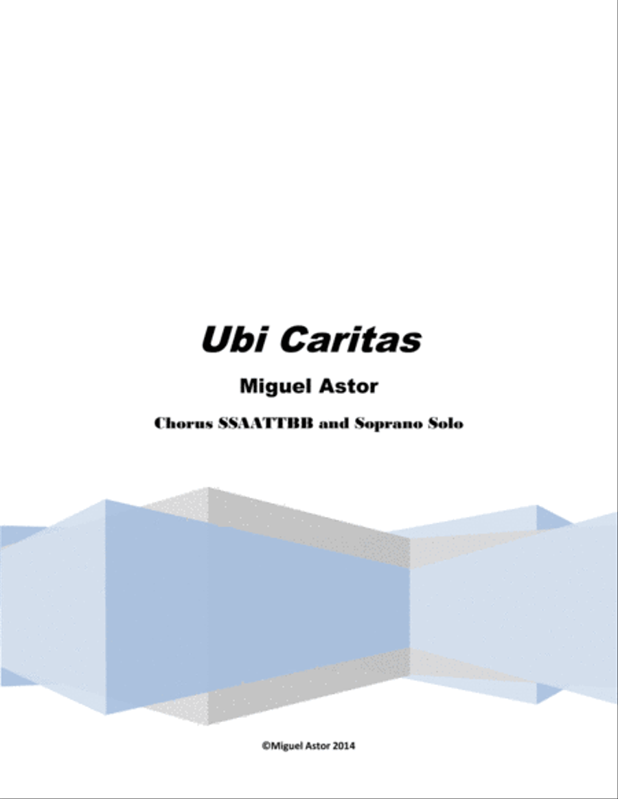 Ubi Caritas Divisi scores gallery preview page 1