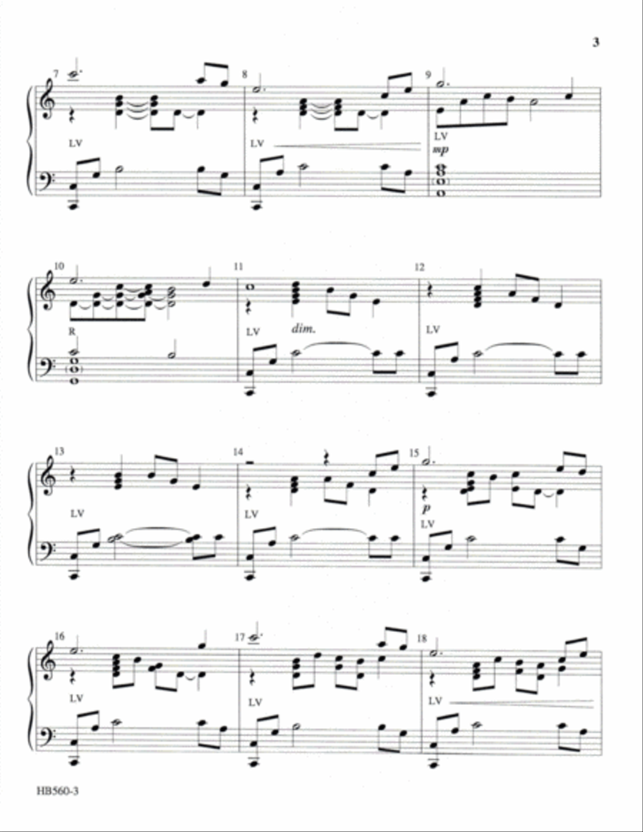 My Shepherd Will Supply My Need - Krug 5-Octaves scores gallery preview page 3