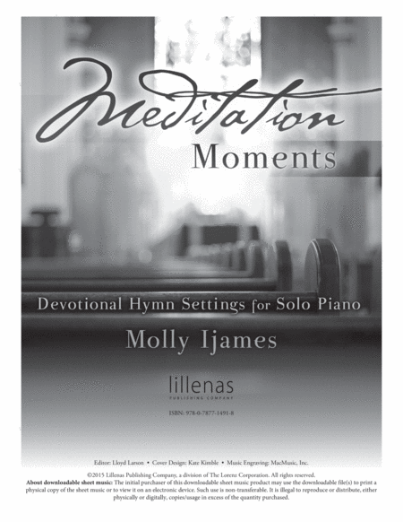 Meditation Moments (Digital Download)