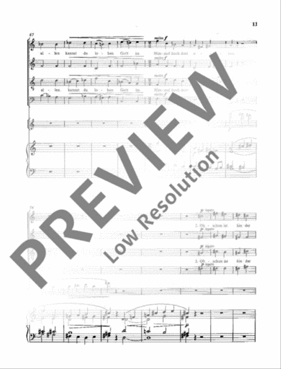 Trost der Nacht 4-Part scores gallery preview page 12
