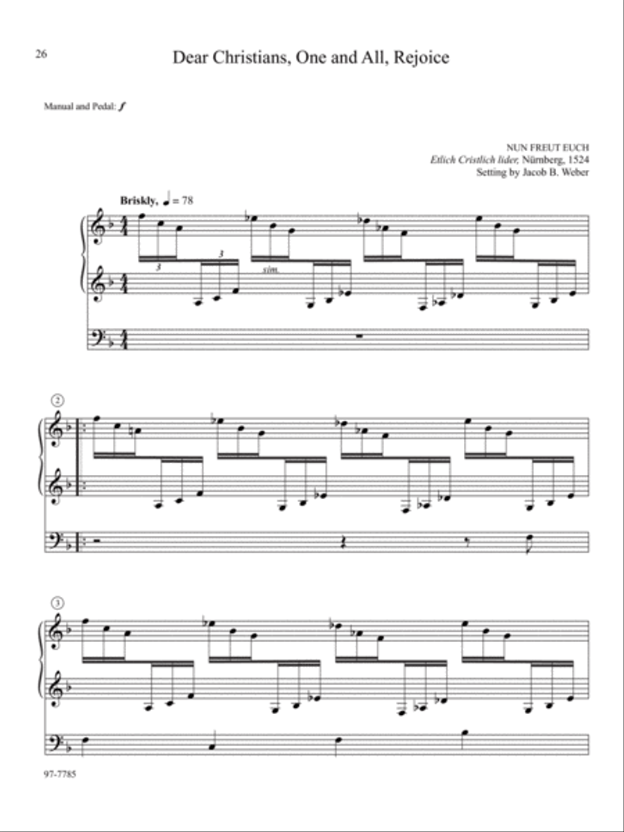 Reformation Mosaics Organ scores gallery preview page 11
