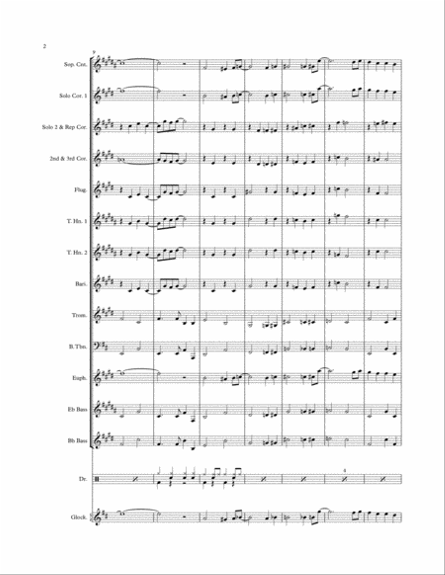 We'll Meet Again Brass Ensemble scores gallery preview page 2