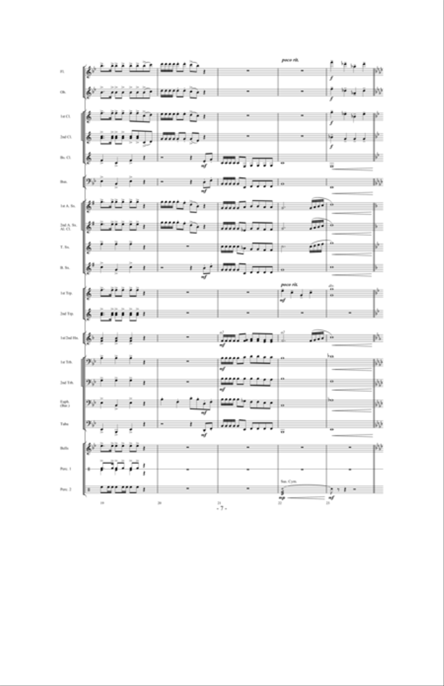 Camp Meetin' Concert Band scores gallery preview page 6