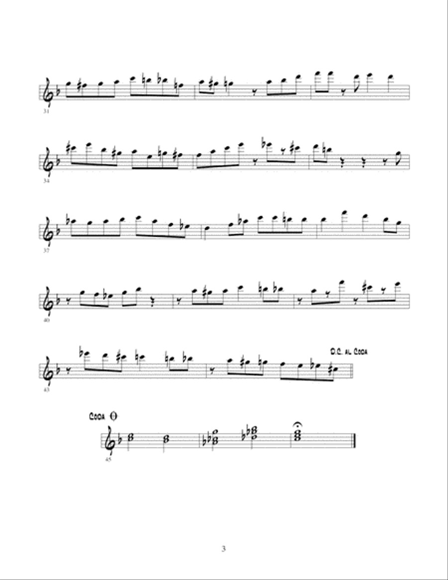 Jazz Guitar Ensembles Level 3 Guitar Ensemble scores gallery preview page 4